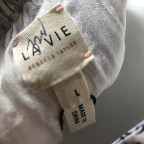 NWT - La Vie Leila Stripe Dress | Rebecca Taylor - Picture 7 of 8